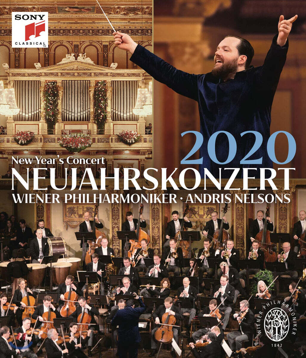 Andris Nelsons 2020 빈 신년음악회 - 안드리스 넬슨스, 빈필 (New Year’s Concert 2020) [Blu-ray]