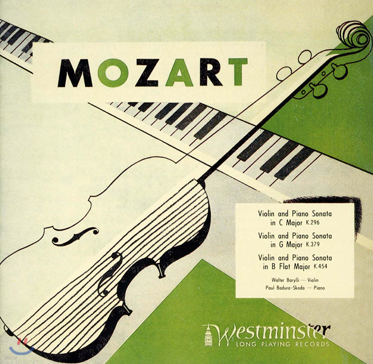 Walter Barylli / Paul Badura-Skoda 모차르트: 바이올린 소나타 (Mozart: Violin Sonatas K. 296, 379, 454)