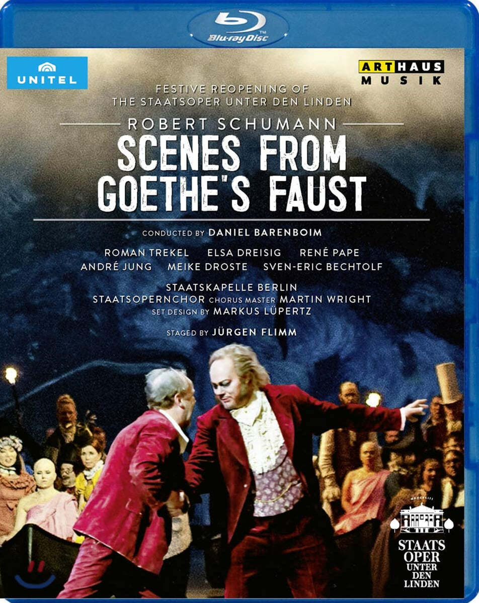 Daniel Barenboim 슈만: 합창곡 `파우스트의 장면` 오페라 버전 (Schumann: Szenen aus Goethe&#39;s Faust)