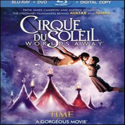 Cirque Du Soleil (¾ Ŀ) - Worlds Away (Two-Disc Blu-ray/DVD Combo +Digital Copy) (2012)
