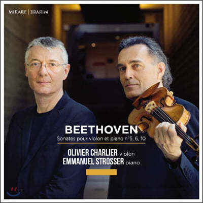 Olivier Charlier 베토벤: 바이올린 소나타 5, 6, 10번 (Beethoven: Violin Sonata Op. 24, 30, 96)