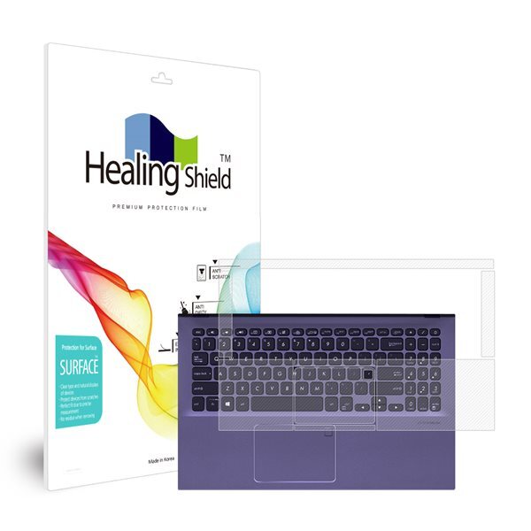 에이수스 비보북 15 R564DA-BQ878 무광 외부보호필름 팜레스트/터치패드2매