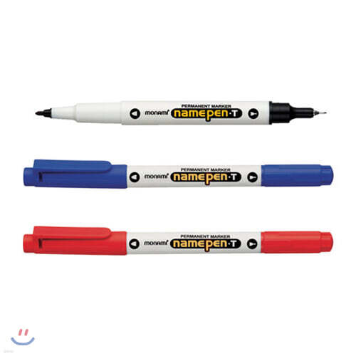 네임펜T/3자루(흑.청.적)(흑)