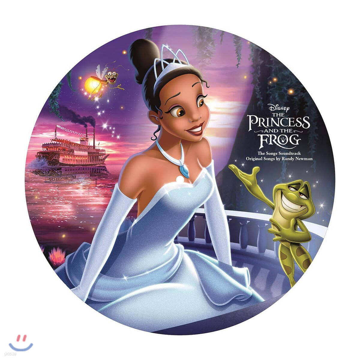 디즈니 애니메이션 공주와 개구리 애니메이션 음악 (The Princess And The Frog - The Songs OST by Randy Newman) [픽쳐 디스크 LP]... 