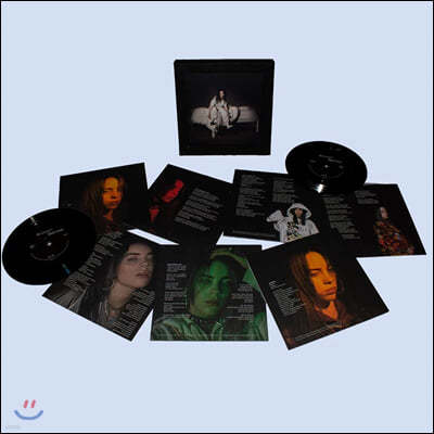 Billie Eilish ( ϸ) - WHEN WE ALL FALL ASLEEP, WHERE DO WE GO? [7ġ 7 Vinyl ڽ Ʈ]