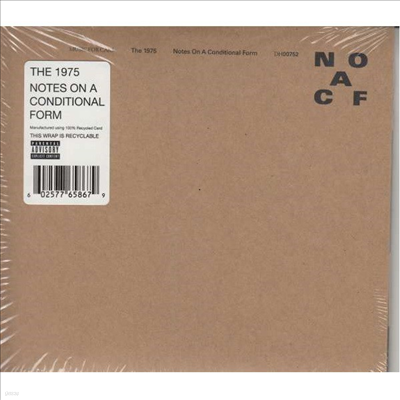 The 1975 - Notes On A Conditional Form (Digipack)(CD)