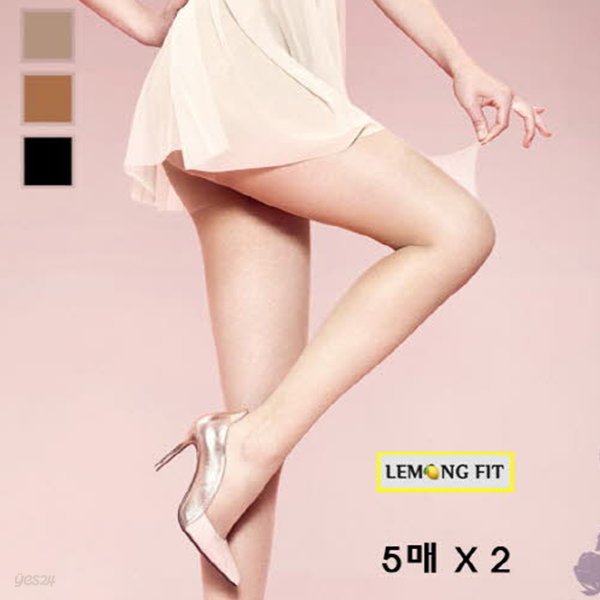 [레몽핏] 20데니아 편안한 데일리 팬티스타킹(국내산) 2통(5매입X2)