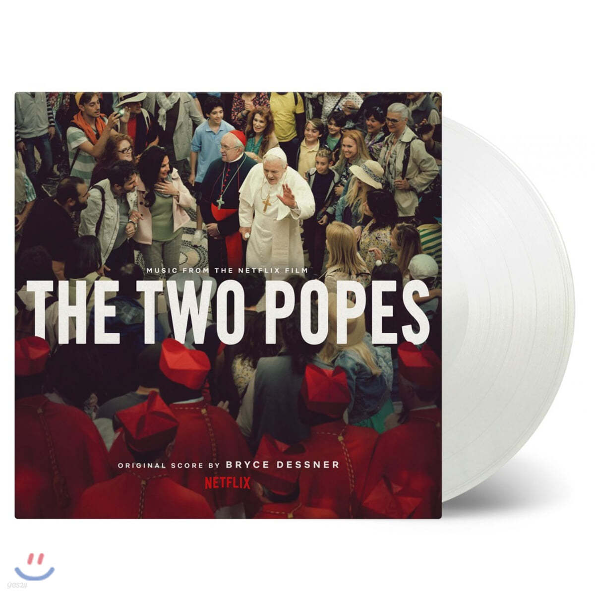 두 교황 영화음악 (The Two Popes OST by Bryce Dessner) [화이트 컬러 LP]