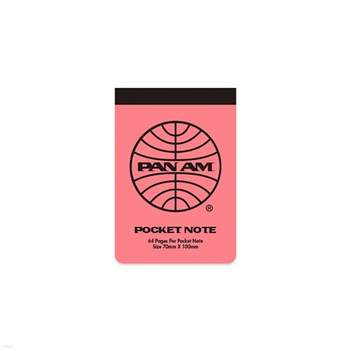 [PANAM] POCKET NOTE_ PINK