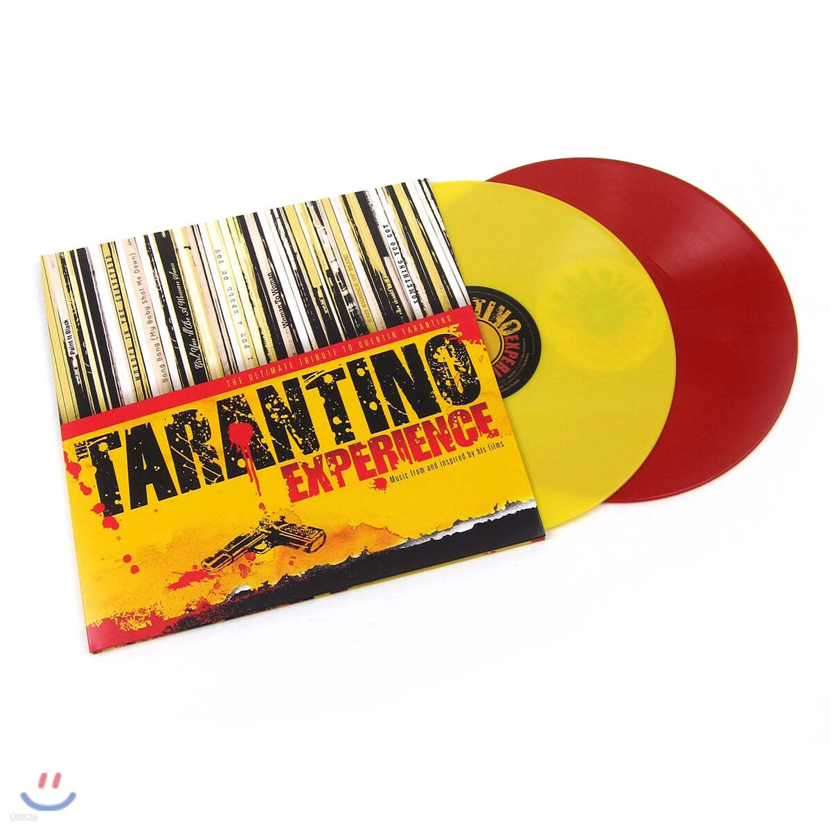쿠엔틴 타란티노 영화음악 모음집 (Tarantino Experience) [옐로우 &amp; 레드 컬러 2LP]