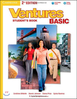 Ventures Basic Student's Book with Audio CD by Dennis Johnson, Sylvia Ramirez, K. Lynn Savage, Gretchen Bitterlin, Donna Price 
