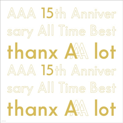 AAA (Attack All Around, Ʈ ) - 15th Anniversary All Time Best -Thanx AAA Lot- (5CD) (ȸ)