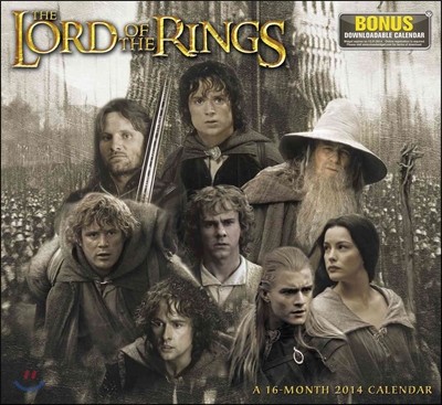 The Lord of the Rings 2014 Calendar