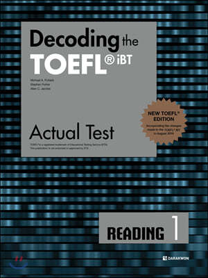 Decoding the TOEFL iBT Actual Test Reading. 1