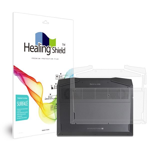 HP 파빌리온 게이밍 15-dk0165tx 무광 외부보호필름 하판2매