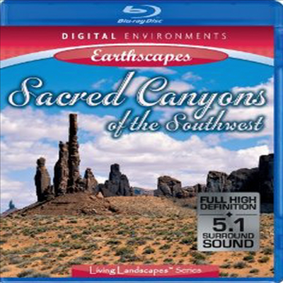 Earthscapes - Sacred Canyons of the Southwest (콺 Ʈ  ) (ѱ۹ڸ)(Blu-ray) (2009)