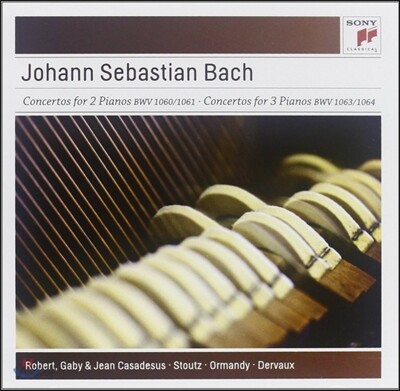 Robert & Gaby Casadesus 바흐 : 두대와 세대의 피아노를 위한 협주곡 (Bach : Concertos for 2 & 3 Pianos)