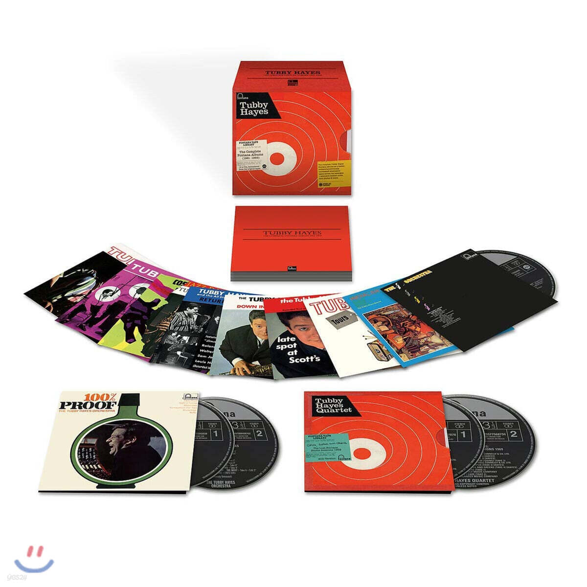Tubby Hayes (터비 헤이즈) - The Fontana Albums (1961-1969): The Fontana Tape Library