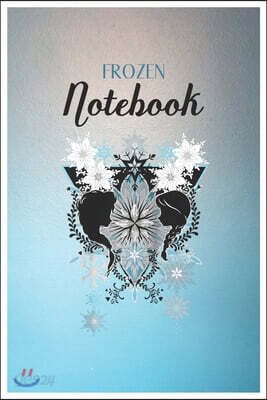 Frozen Notebook: Disney Frozen 2 Olaf Be Cool Colorful Word Stack Disney Frozen Blank Ruled Elsa Princess Frozen Notebook for Girls wit