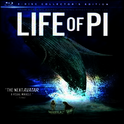 Life Of Pi (파이 이야기) (Blu-ray 3D+Blu-ray+DVD+Digital Copy+Ultraviolet)(한글무자막) (2012)