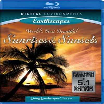 Living Landscapes: Earthscapes - World's Most Beautiful Sunrises & Sunsets ( 彺) (ѱ۹ڸ)(Blu-ray) (2009)