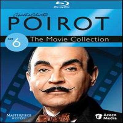 Agatha Christie's Poirot: The Movie Collection - Set 6 (ư ũƼ : Ž ͷ) (ѱ۹ڸ)(3Blu-ray) (2013)