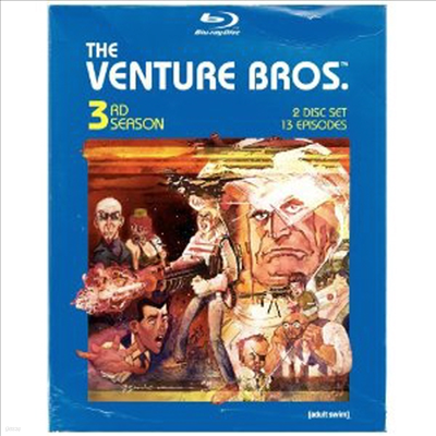 The Venture Bros. ( ) : Season Three (ѱ۹ڸ)(2Blu-ray) (2009)
