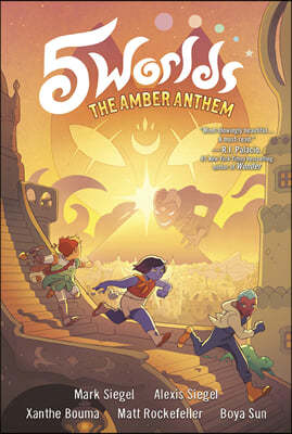 5 Worlds Book 4: The Amber Anthem: (A Graphic Novel)