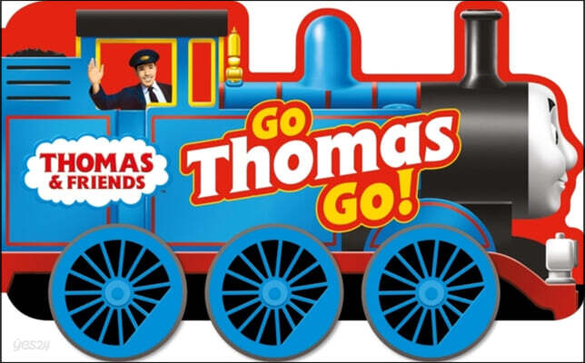 Thomas & Friends: Go Thomas, Go! (a shaped board book with wheels)