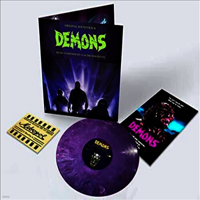 Claudio Simonetti — Demons (The Soundtrack Remixed) (데몬스) (Soundtrack)(Gatefold) 앨범 커버