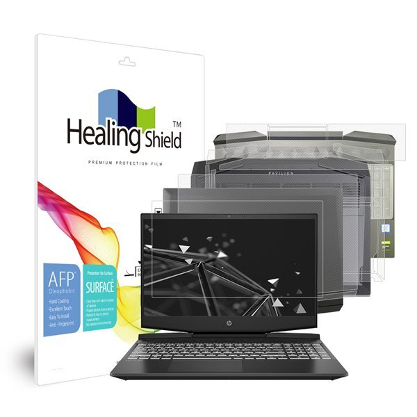 HP 파빌리온 게이밍 15-dk0165tx 올레포빅 고광택 액정보호필름1매 외부3종 세트