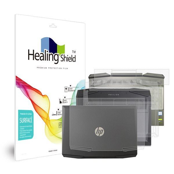 HP 파빌리온 게이밍 15-dk0165tx 무광 외부보호필름 3종세트