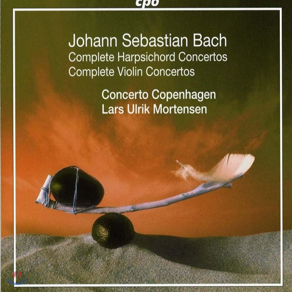Lars Ulrik Mortensen 바흐: 하프시코드 &amp; 바이올린 협주곡 전곡집 (Bach: Complete Harpsichord Concertos, Complete Violin Concertos)