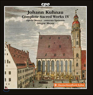 Camerata Lipsiensis 요한 쿠나우: 종교음악 작품 4집 (Johann Kuhnau: Complete Sacred Works Vol. 4)