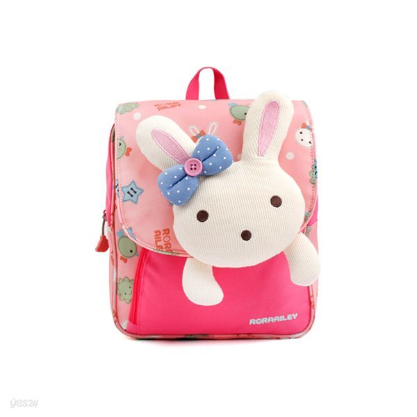 로라앨리 차밍 백팩 귀여운 토끼 캐릭터 인형 가방