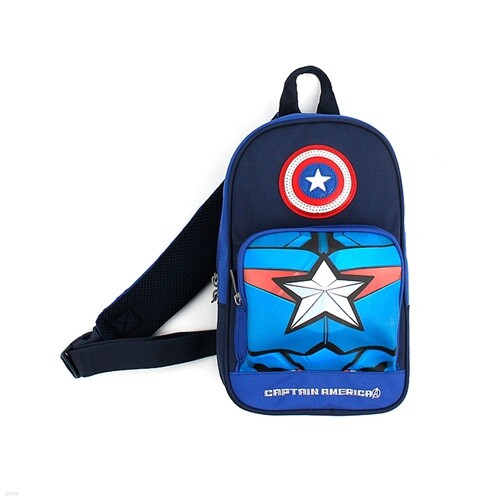 캡틴아메리카 베타 슬링백 마블 캐릭터 크로스백 가방