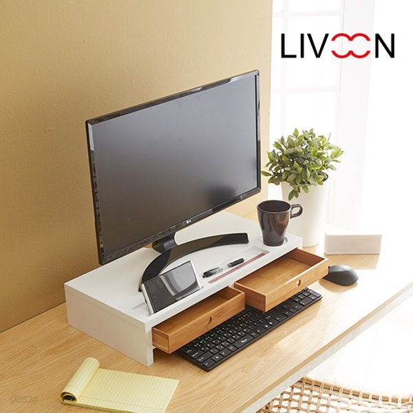 리브온(LIVOON) 테오 수납 모니터 받침대