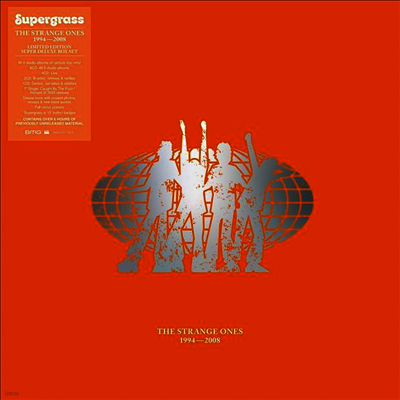 Supergrass — The Strange Ones: 1994 - 2008 (Deluxe Box Set) 앨범 커버