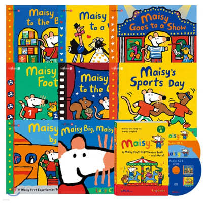 [세이펜] 메이지 영어그림책 8종 세트B : A Maisy First Experiences Book and More! (Book+CD)