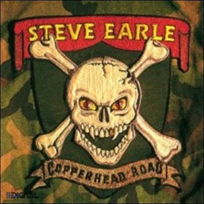 Steve Earle — Copperhead Road 앨범 커버