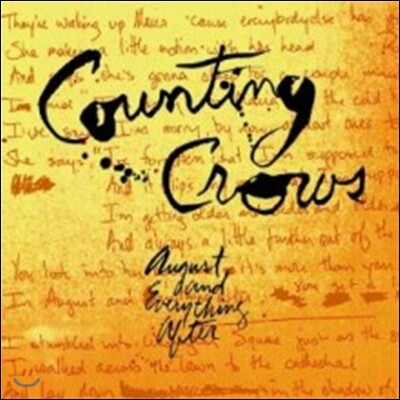 Counting Crows — August And Everything After 앨범 커버