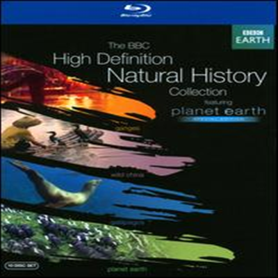 BBC Natural History Collection (Planet Earth: Special Edition / Galapagos / Ganges / Wild China) (ѱ۹ڸ)(10Blu-ray) (2013)