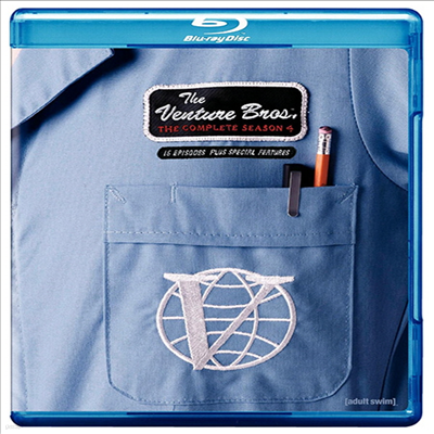 The Venture Bros. ( ) : The Complete Season 4 (ѱ۹ڸ)(Blu-ray) (2006)