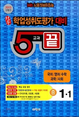 적중 5교과 끝 중 1-1 (8절)(2013년)
