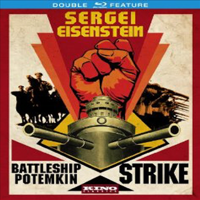 Sergei Eisenstein: Double Feature : Battleship Potemkin & Strike ( Ų&Ʈũ) (ѱ۹ڸ)(Blu-ray) (2012)