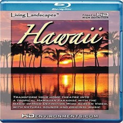 Living Landscapes HD Hawaii ( 彺 Ͽ) (ѱ۹ڸ)(Blu-ray) (2007)