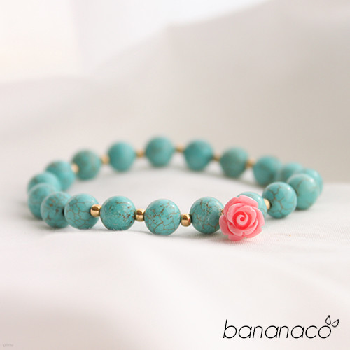Blue Rose bracelet