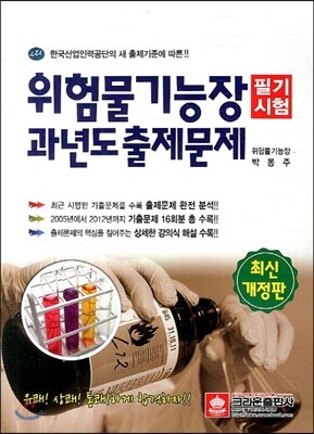 위험물 기능장 필기시험 과년도 출제문제