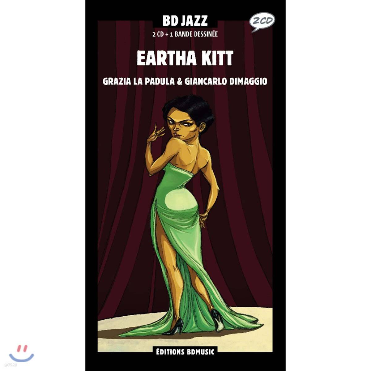 Eartha Kitt (Illustrated by Grazia La Padula)