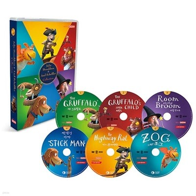 DVD 줄리아 도널드슨 베스트 6종세트 JULIA DONALDSON